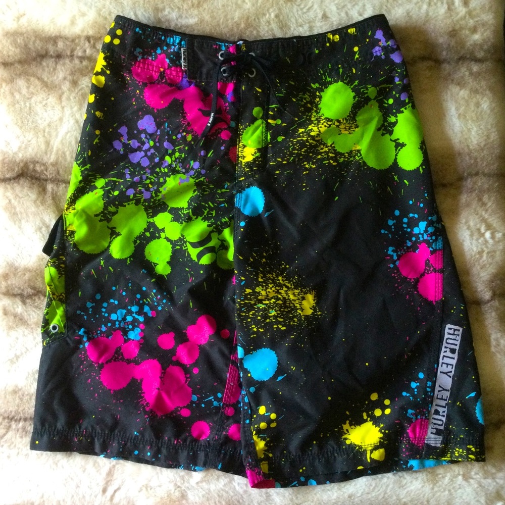 🆕 Hurley Board Swim Shorts ☠️🐬🌴🦩